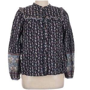 Joie Size XL Long sleeve blouse